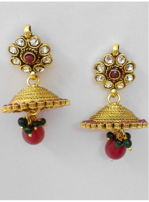 Polki Earrings